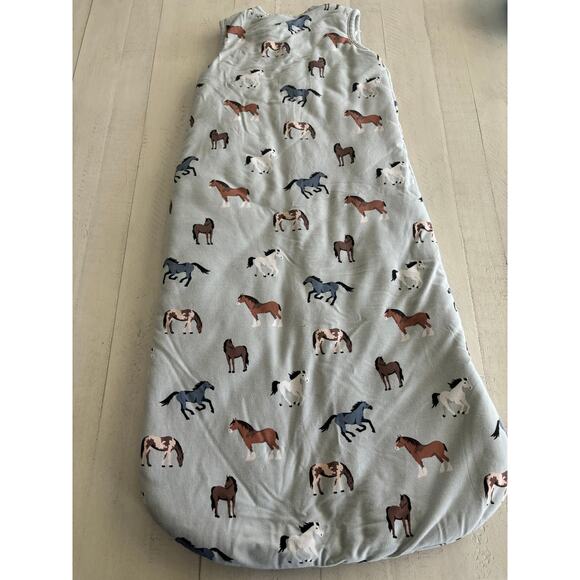 Kyte Baby Bamboo Size Small 2.5 TOG Sleep Sack EUC Horses - Picture 3 of 5